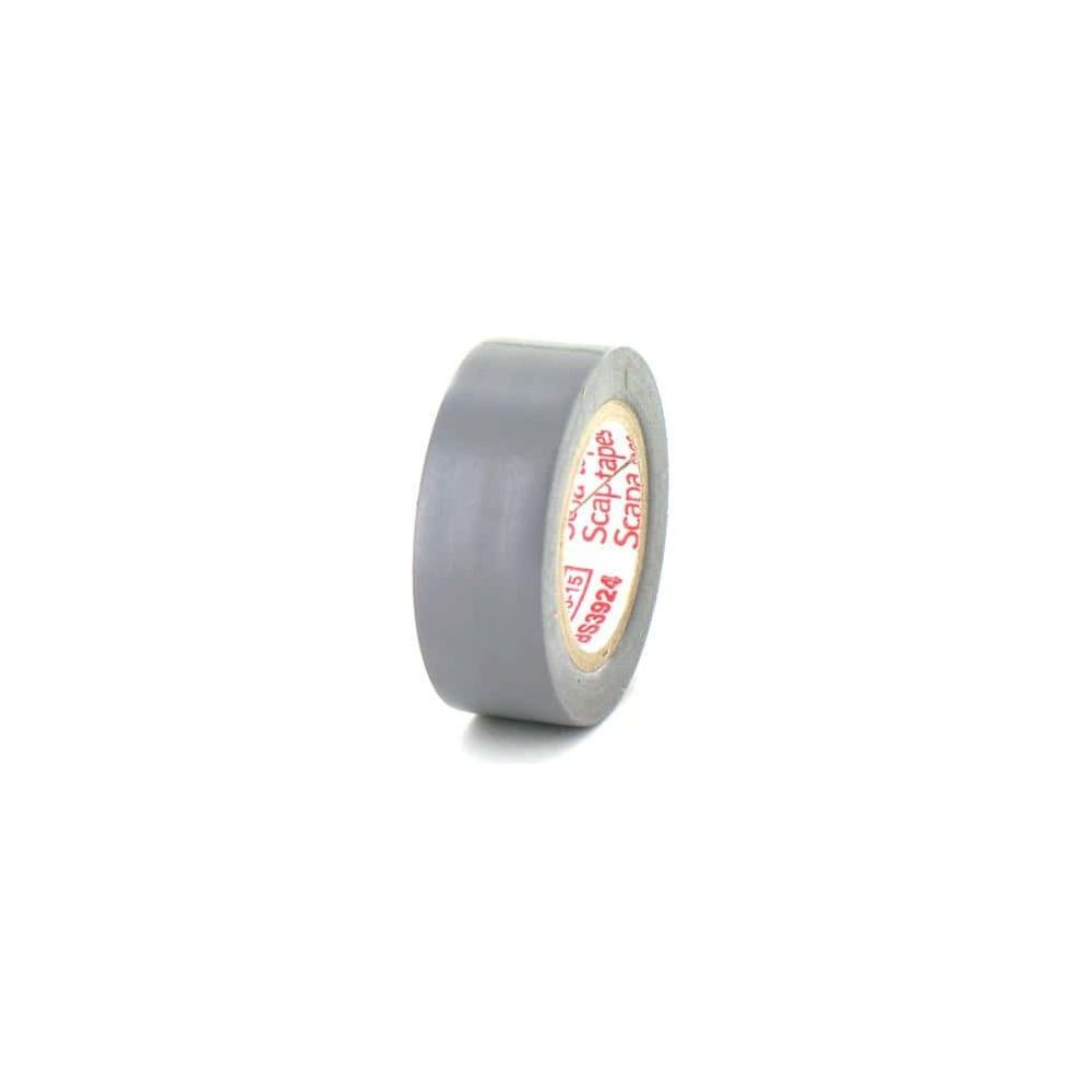 Scapa - Ruban adhésif 19 mm PVC électrique Scapa 2702 gris x 5 - Colle & adhésif