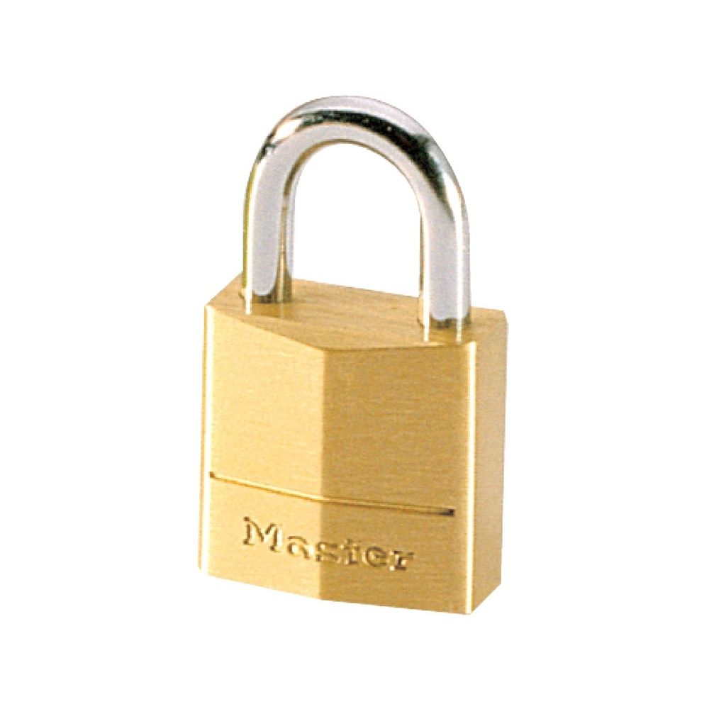 Master Lock - MASTER LOCK - Cadenas laiton 20 mm - Verrou, cadenas, targette