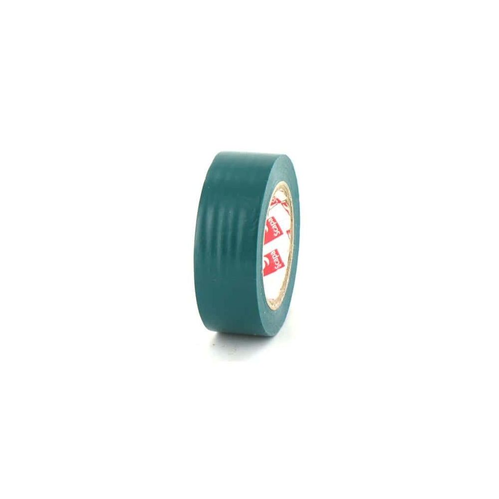 Scapa - Ruban adhésif 19 mm PVC électrique Scapa 2702 vert x 5 - Colle & adhésif