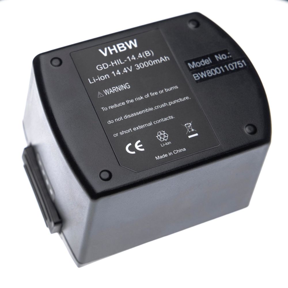 Vhbw - vhbw Li-Ion Batterie 3000mAh (14.4V) pour outils Hilti SF 14-A, SFC14-A, SFH140A, SID 14-A, SIW14-A comme B14/3.3. - Clouterie