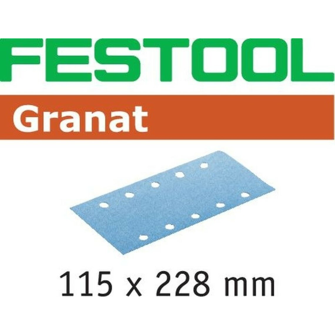 Festool - Abrasifs FESTOOL STF 115X228 P320 GR - Boite de 100 - 498953 - Verrou, cadenas, targette