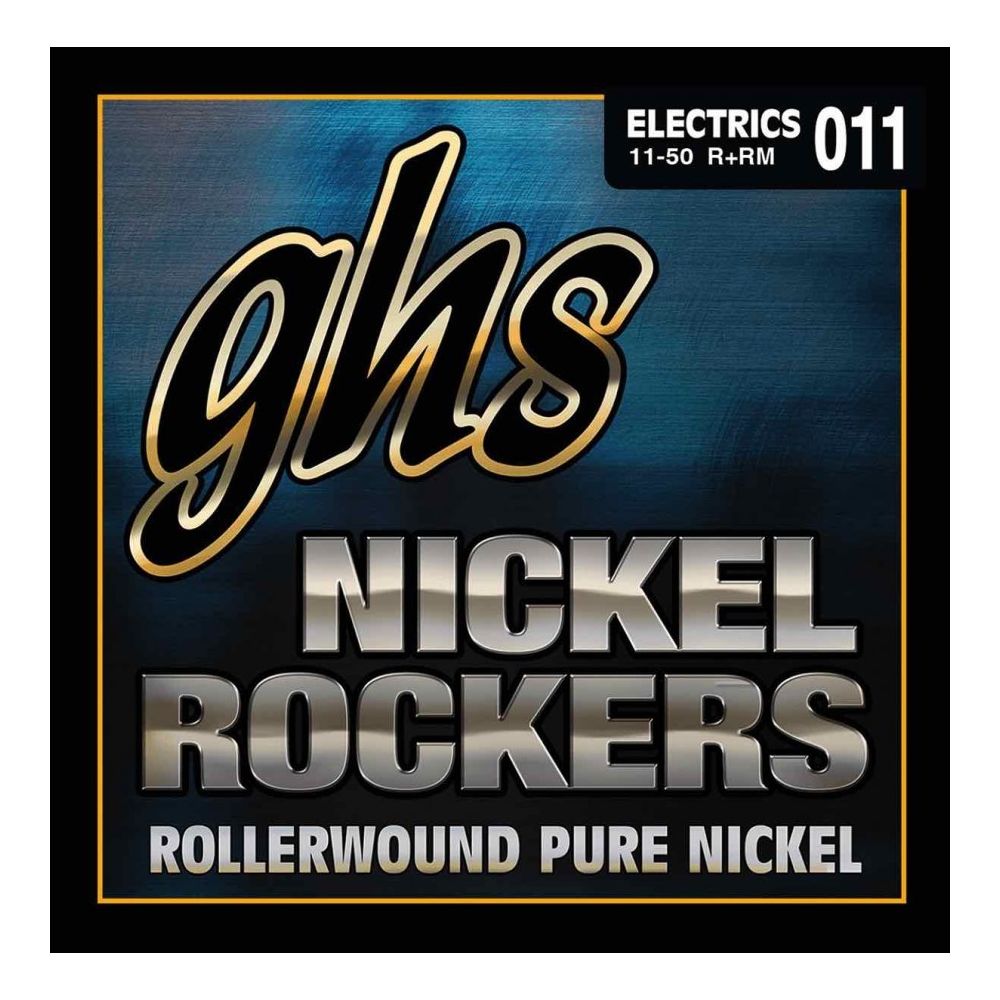 Ghs - GHS R-RM - Jeu de cordes guitare électrique - Nickel Rockers - Medium 11-50 - Accessoires instruments à cordes