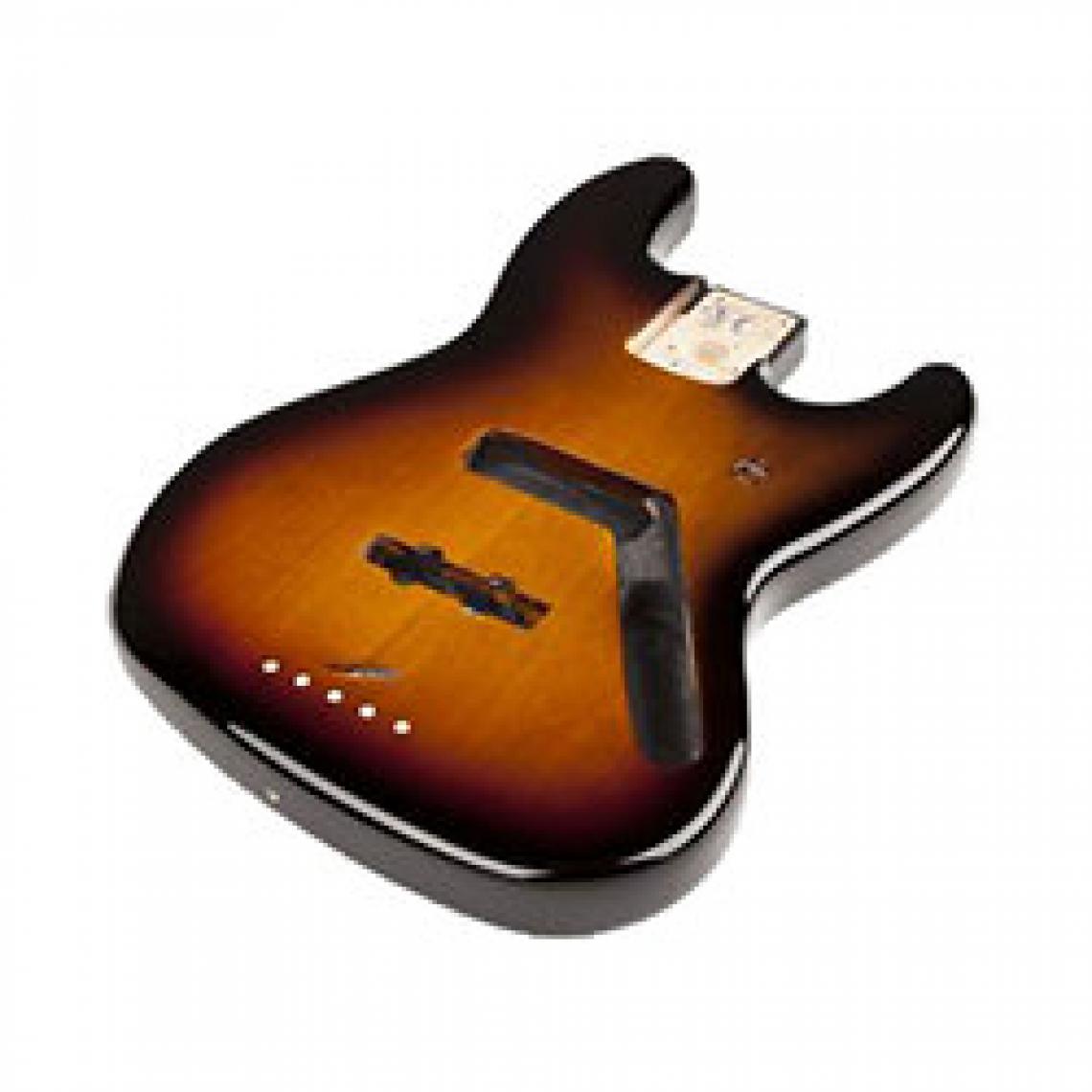 Fender - FenderCorps Jazz Bass Mexique 3 Tons Sunburst - Accessoires instruments à cordes