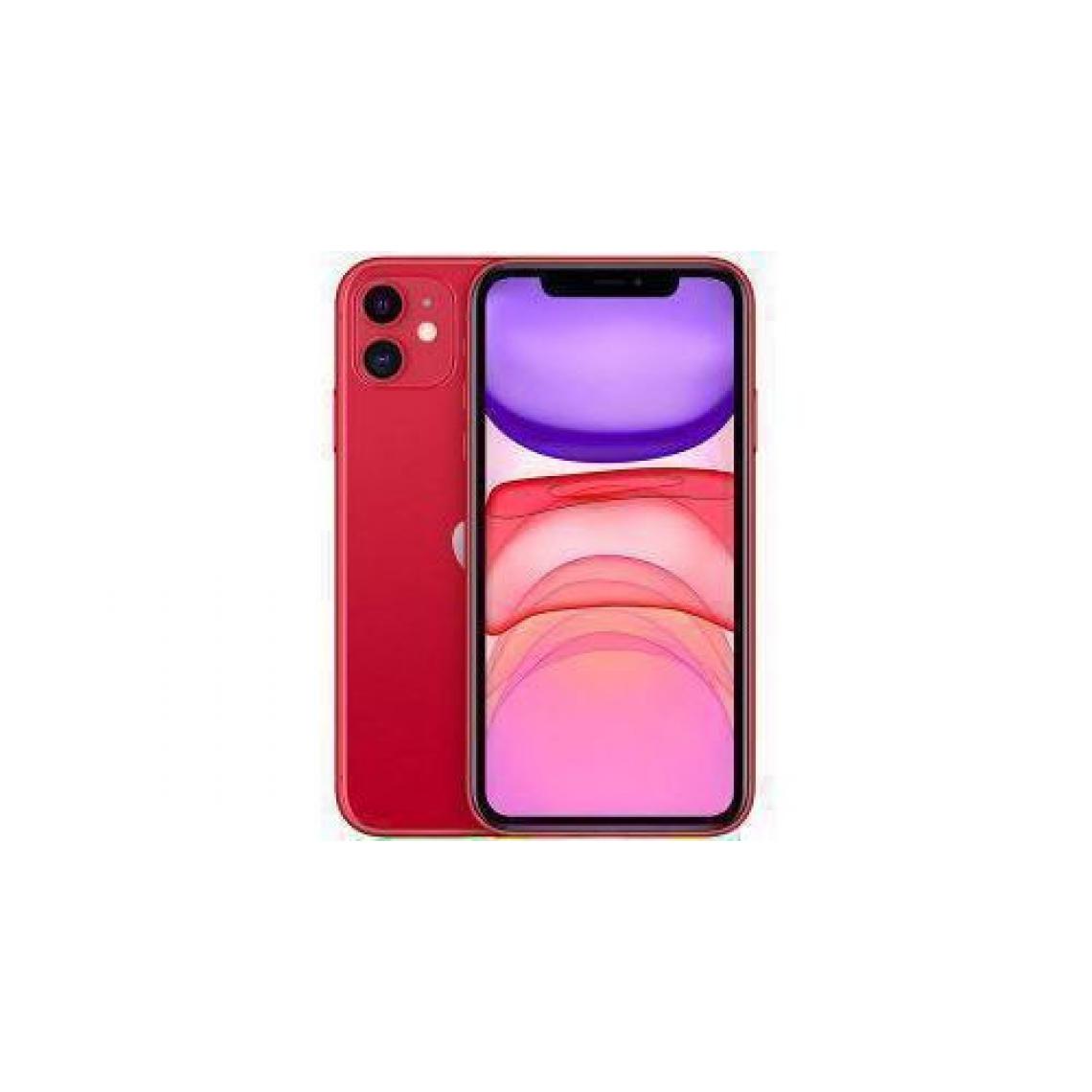 Apple - Apple iPhone 11 6.1" 64 Go Double SIM + Rouge - iPhone