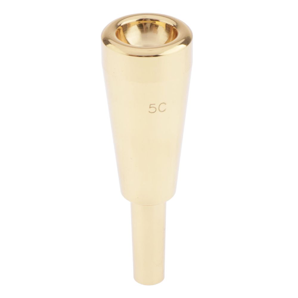 marque generique - Embouchure de trompette de haute qualité 5C pour accessoires de pièces de trompette dorées - Matériel d'entretien
