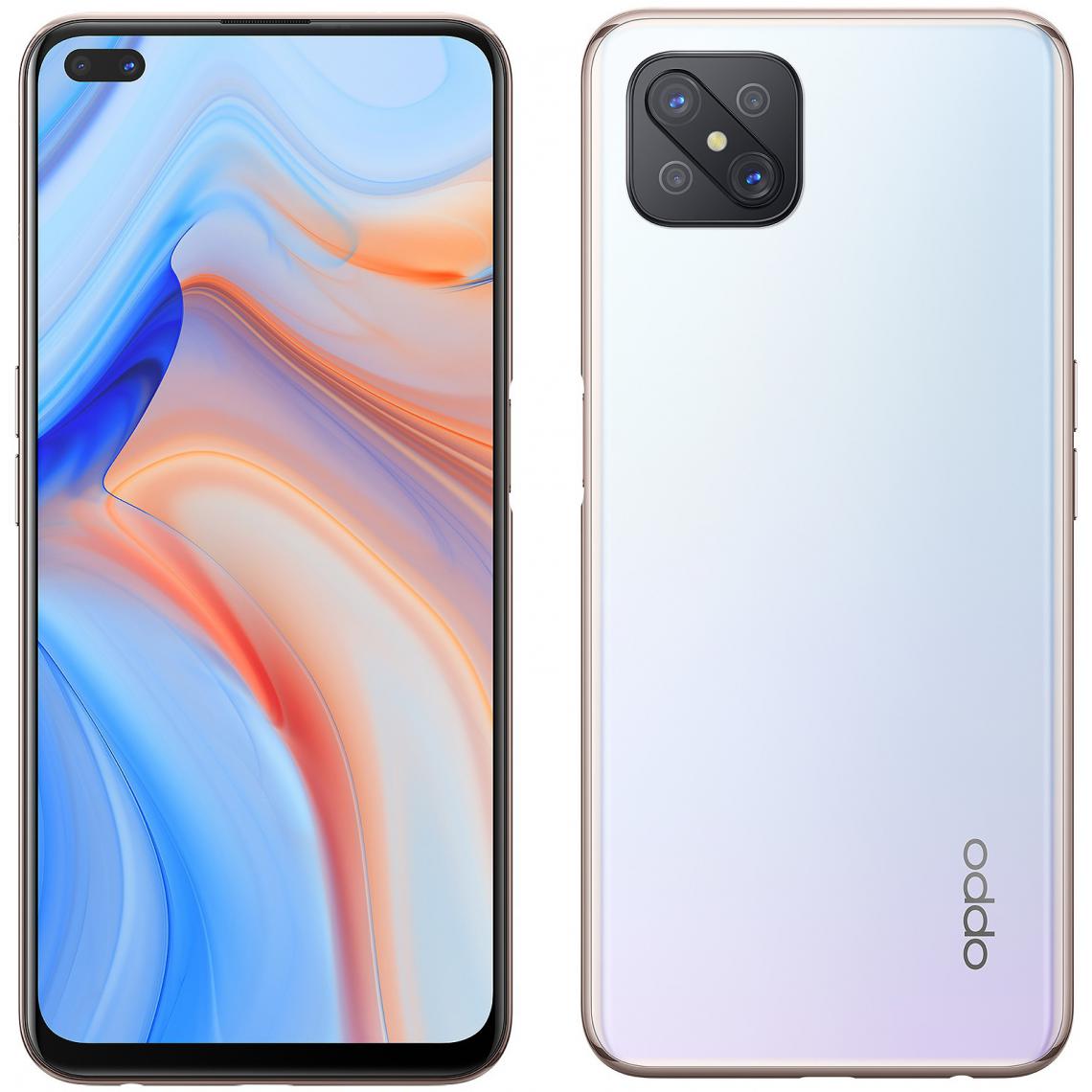 Oppo - Reno 4Z - 5G - 8/128 Go - Blanc - Smartphone Android
