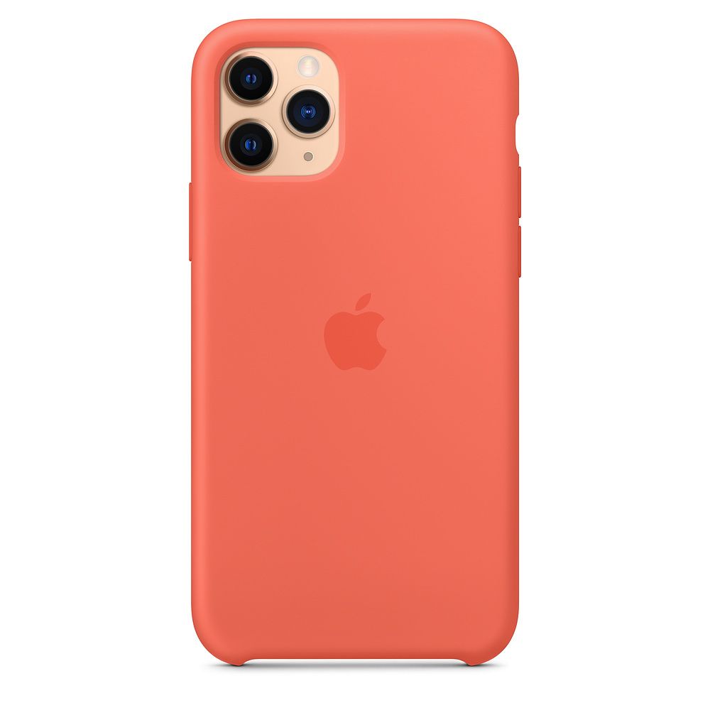 Apple - Coque en silicone iPhone 11 Pro - Clémentine - Coque, étui smartphone