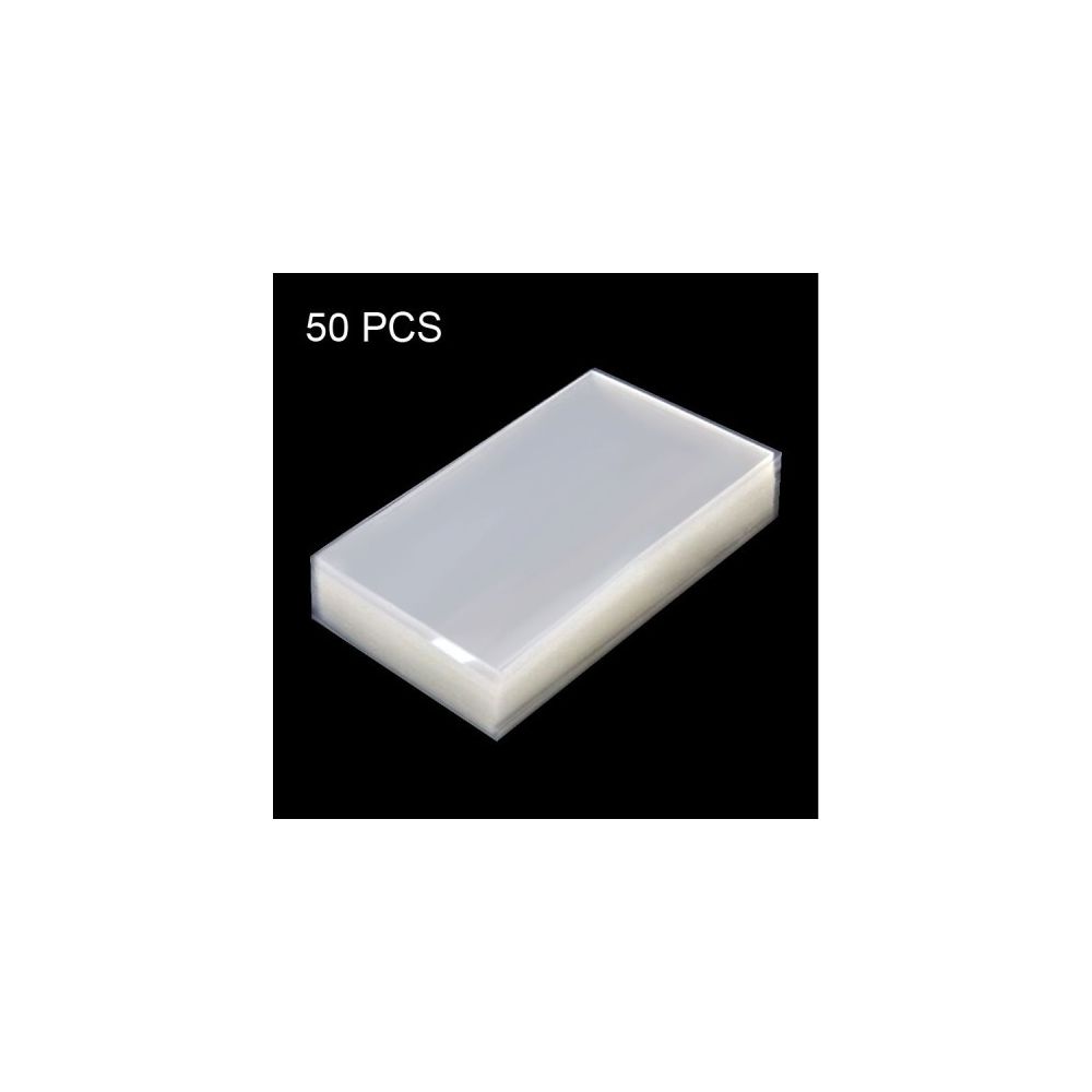 Wewoo - Adhésif optiquement transparent de 50 PCS OCA pour LG Q6 LG-M700 / M700 / M700A / US700 / M700H / M703 / M700Y - Autres accessoires smartphone