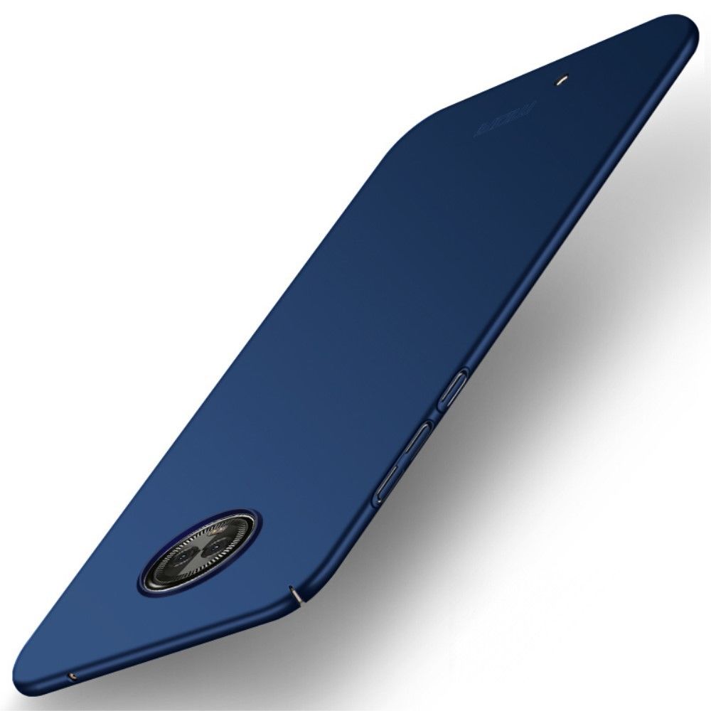 marque generique - Coque ultra thin matte bouclier bleu pour Motorola Moto G6 - Autres accessoires smartphone