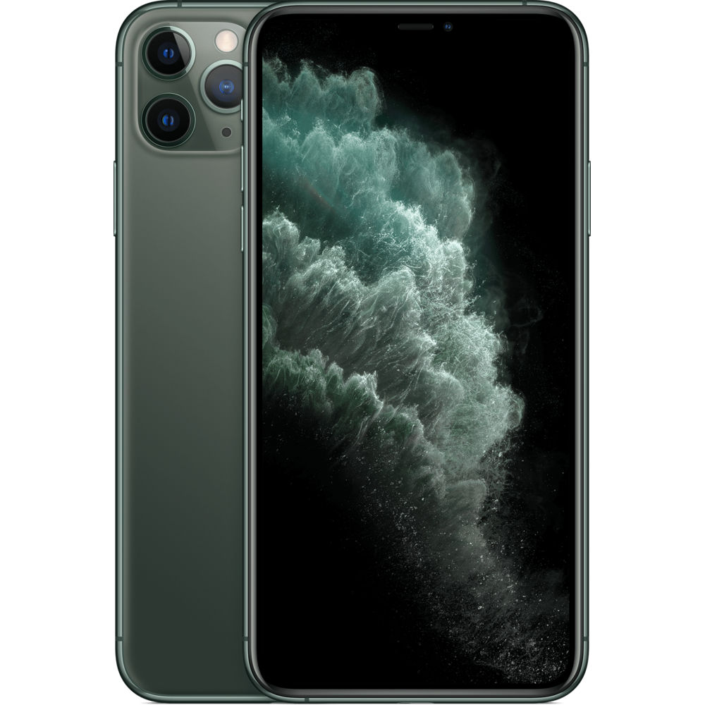 Apple - iPhone 11 Pro Max - 64 Go - MWHH2ZD/A - Vert nuit - iPhone