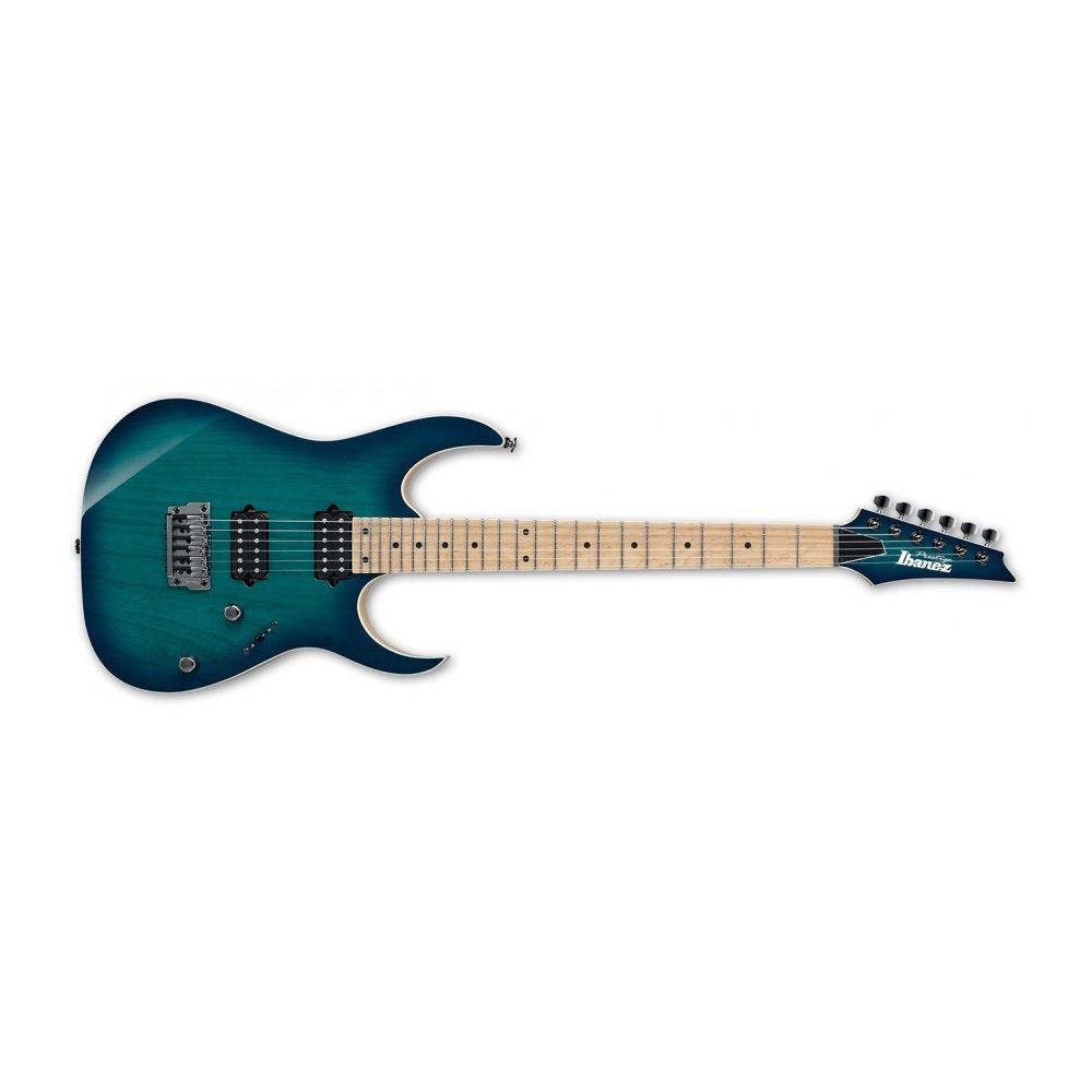 Ibanez - Ibanez RG652AHMFX-NGB - Nebula Green Burst - Guitare électrique (+ étui) - Guitares électriques