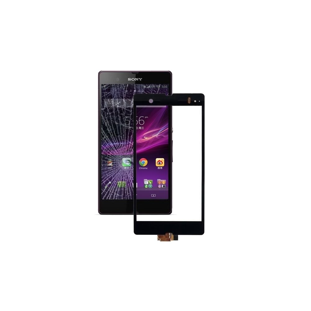 Wewoo - Pour Sony Xperia Z / L36h pièce détachée Partie écran tactile (seul sans le LCD) - Autres accessoires smartphone