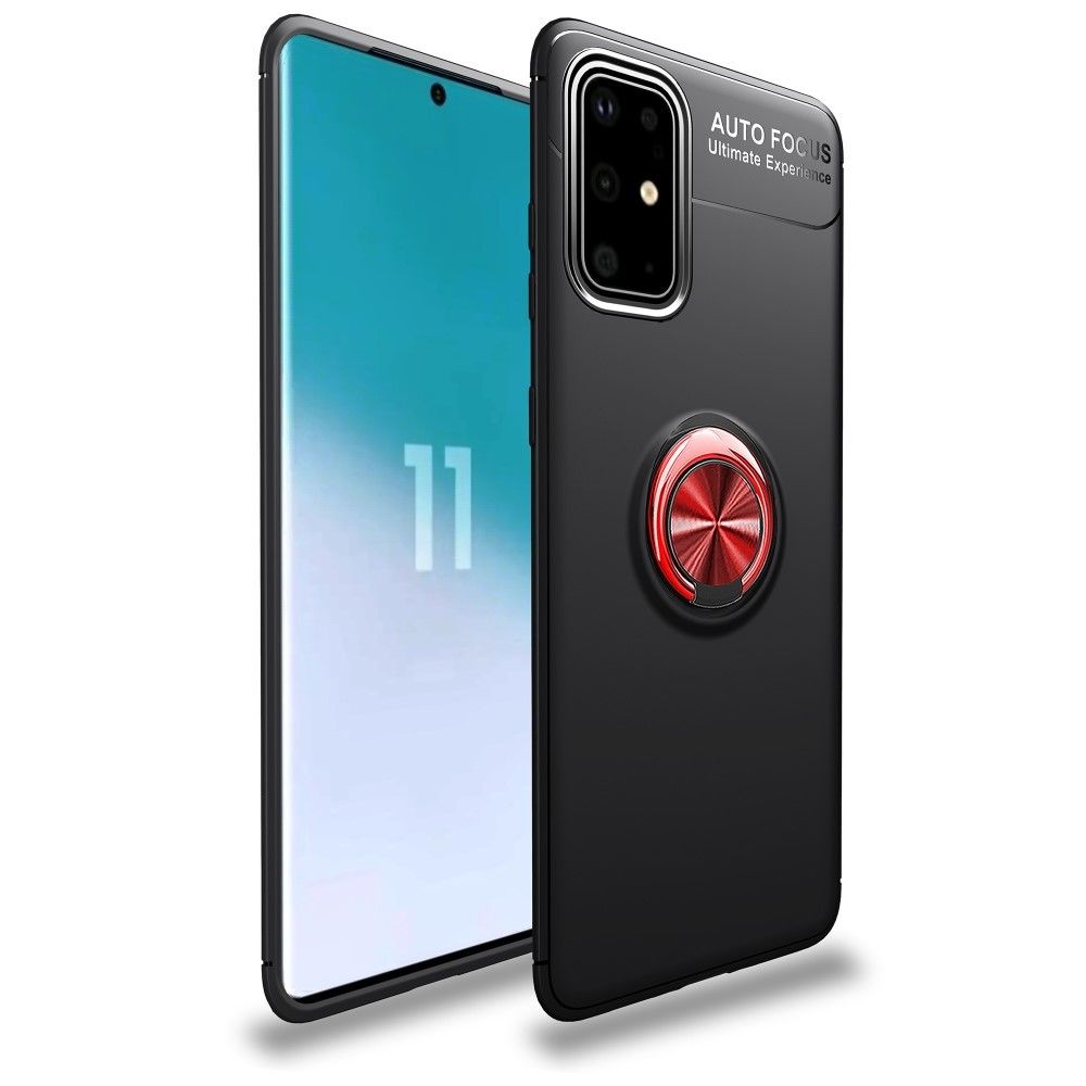 Lenuo - Coque en TPU noir/rouge pour votre Samsung Galaxy S11e/S20 - Coque, étui smartphone