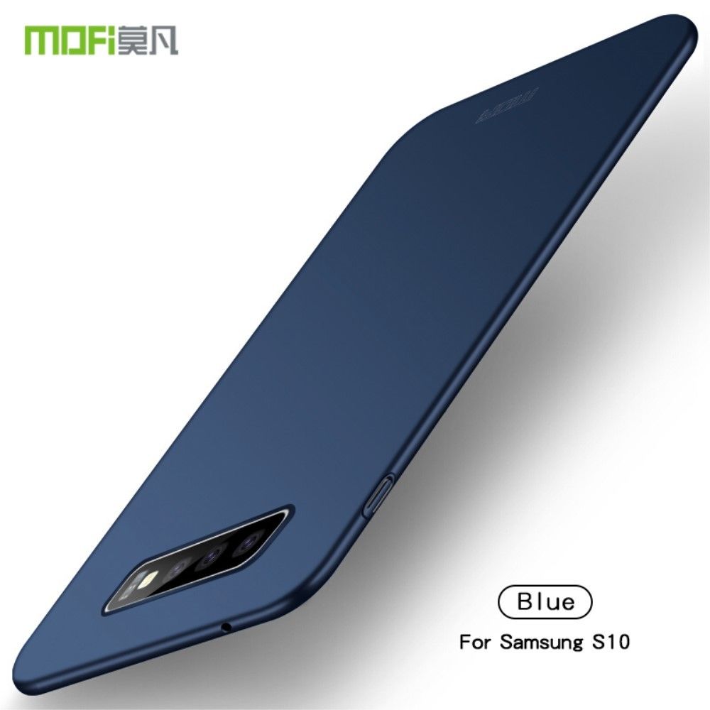 marque generique - Coque en TPU bouclier ultra-mince mat bleu pour votre Samsung Galaxy S10 - Autres accessoires smartphone