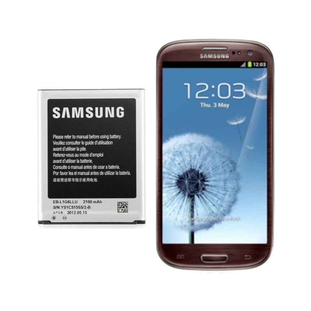 Samsung - Batterie d'origine Samsung EB-L1G6LLU Batterie pour Samsung Galaxy S3/I9300 - Batterie téléphone