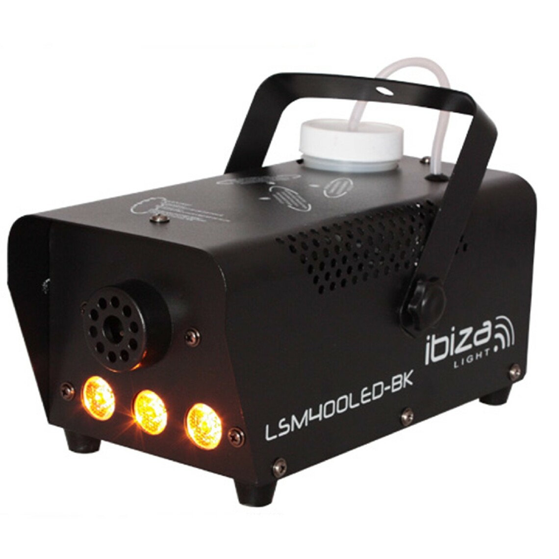 Ibiza Light - Mini machine à fumée 400W à LEDs 3X3W IBIZA LIGHT LSM400LED-BK - Machines à fumée