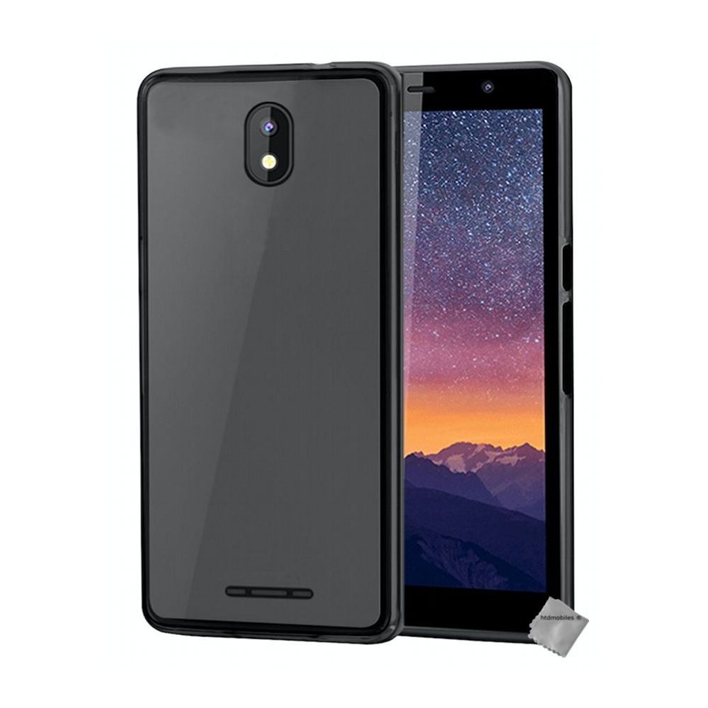 Htdmobiles - Housse etui coque pochette silicone gel fine pour Altice S32 + film ecran - GRIS - Autres accessoires smartphone