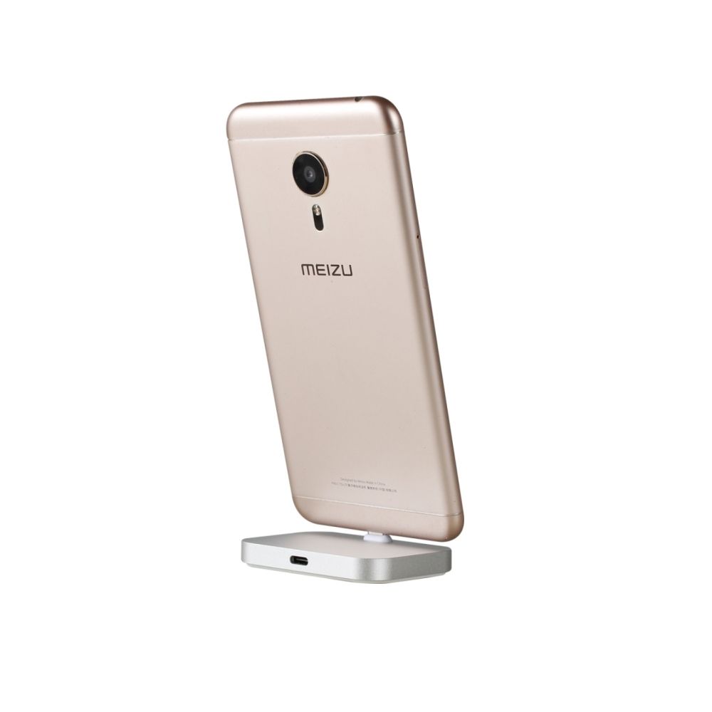 Wewoo - Dock de charge argent pour Samsung Galaxy S8 & S8 + / LG G6 / Huawei P10 & P10 Plus / Xiaomi Mi6 & Max 2 et autres Smartphones USB-C / Type-C Chargeur de station d'accueil de bureau en alliage d'aluminium, - Chargeur secteur téléphone