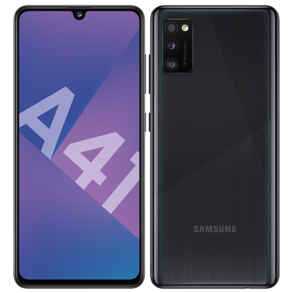 Samsung - Galaxy A41 - 64 Go - Noir prismatique - Smartphone Android