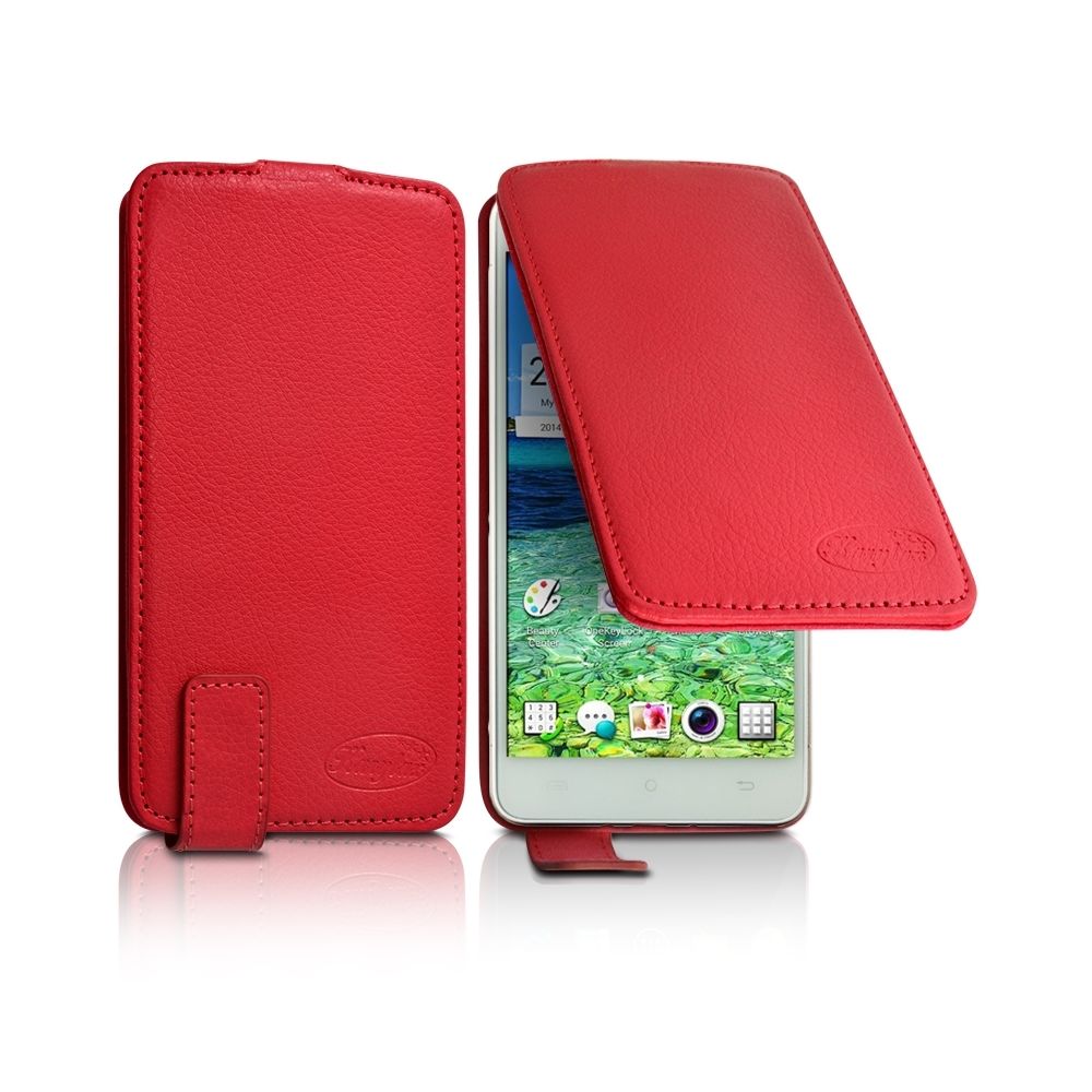 Karylax - Housse Etui Clapet Couleur rouge Universel S pour Danew Konnect 500 - Autres accessoires smartphone