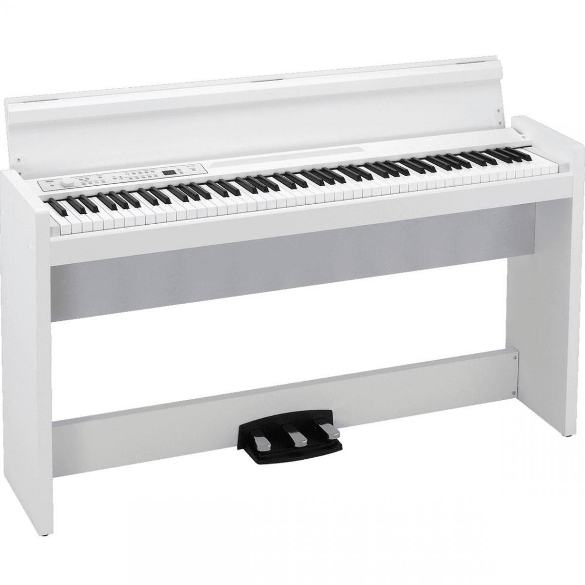 Korg - KORG KOP LP380U-WH - 88 notes, blanc avec stand - Pianos numériques