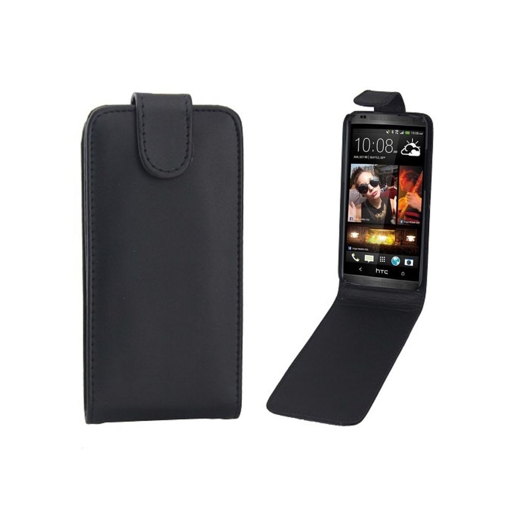 Wewoo - Housse Étui noir pour HTC Desire 601 / Zara Vertical Flip Magnetic Snap en cuir - Coque, étui smartphone