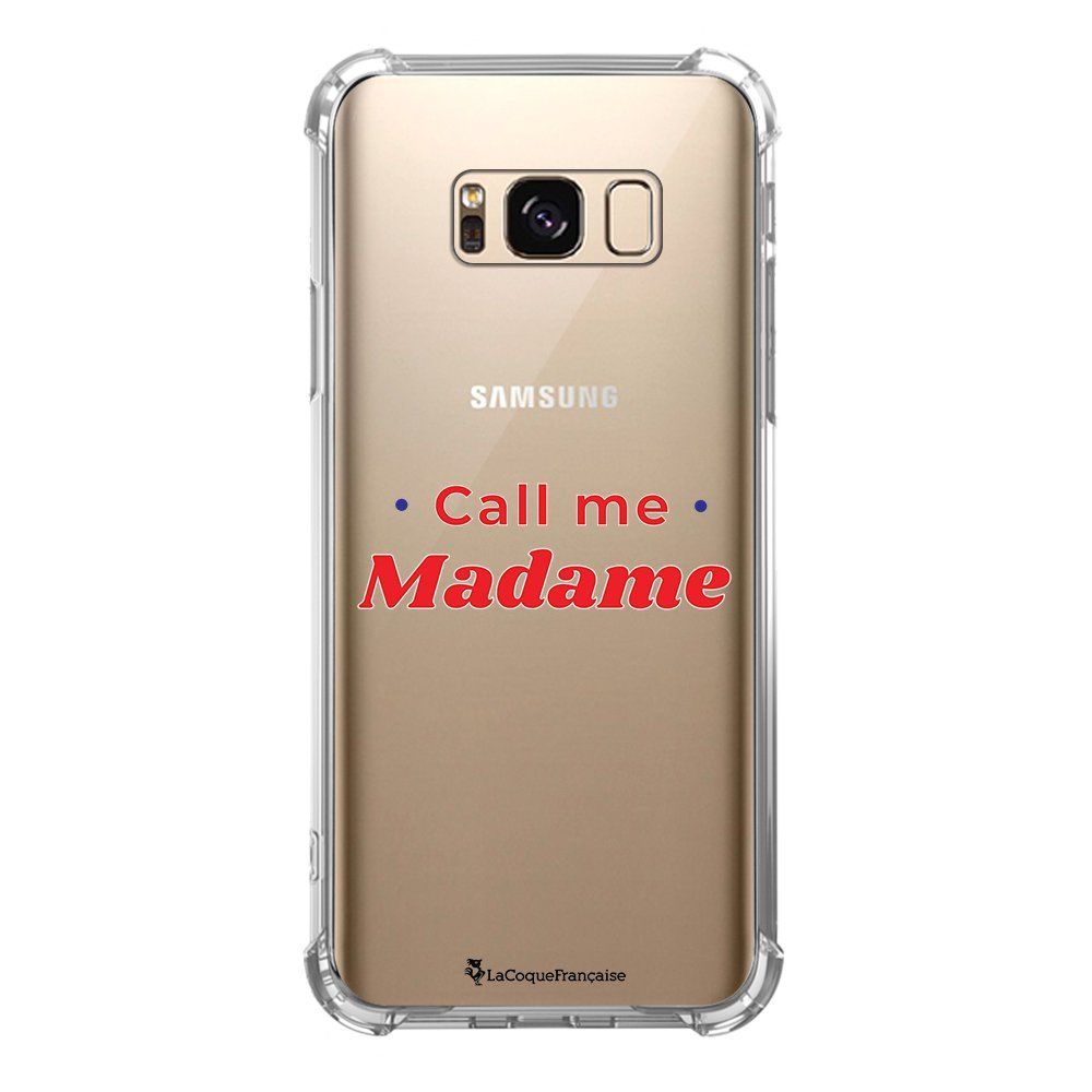 La Coque Francaise - Coque Samsung Galaxy S8 anti-choc souple avec angles renforcés transparente Call Me Madame La Coque Francaise - Coque, étui smartphone