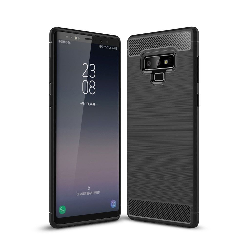 marque generique - Coque en TPU fibre de carbone noir pour votre Samsung Galaxy Note 9 - Autres accessoires smartphone