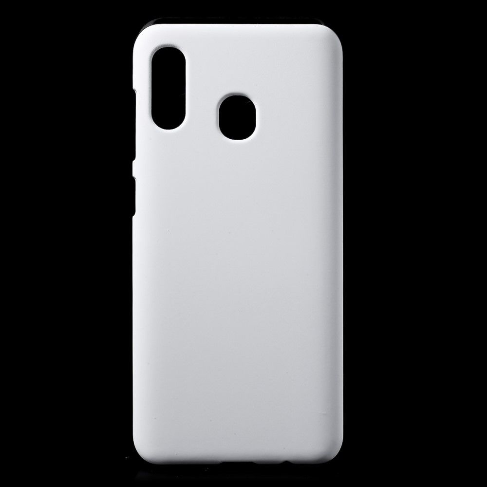 marque generique - Coque en TPU rude blanc pour votre Samsung Galaxy A30 - Coque, étui smartphone