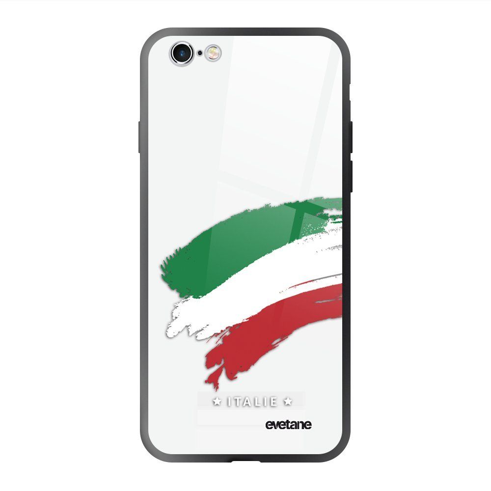 Evetane - Coque en verre trempé iPhone 6 Plus / 6S Plus Italie Ecriture Tendance et Design Evetane. - Coque, étui smartphone