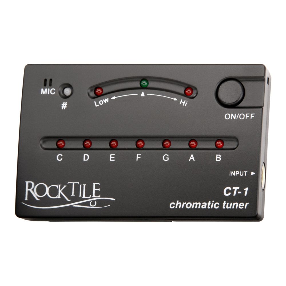 Rocktile - Rocktile CT-1 accordeur chromatique - Accessoires instruments à cordes