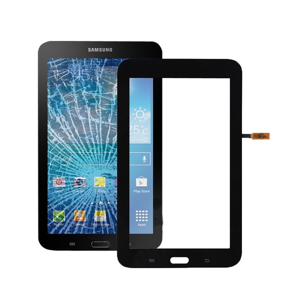Wewoo - Pour Samsung Galaxy Tab 3 noir Lite 7.0 / T110, seulement la version WiFi pièce détachée Digitizer écran tactile (seul sans le LCD) - Autres accessoires smartphone