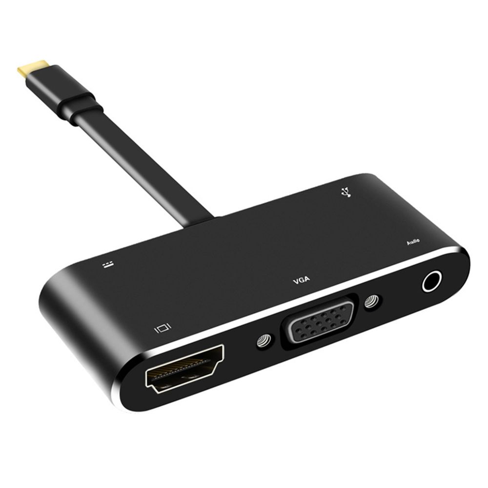 marque generique - [Mise à niveau] adaptateur Hub USB C, adaptateur USB C 5-en-1 avec USB C 4K vers HDMI, Port Ethernet, pour ordinateur portable - Autres accessoires smartphone