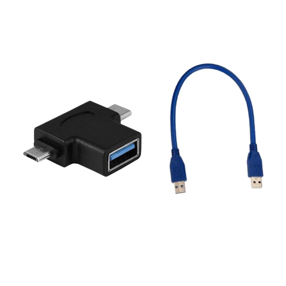 marque generique - Adaptateur multi-ports USB 2 en 1 - Autres accessoires smartphone