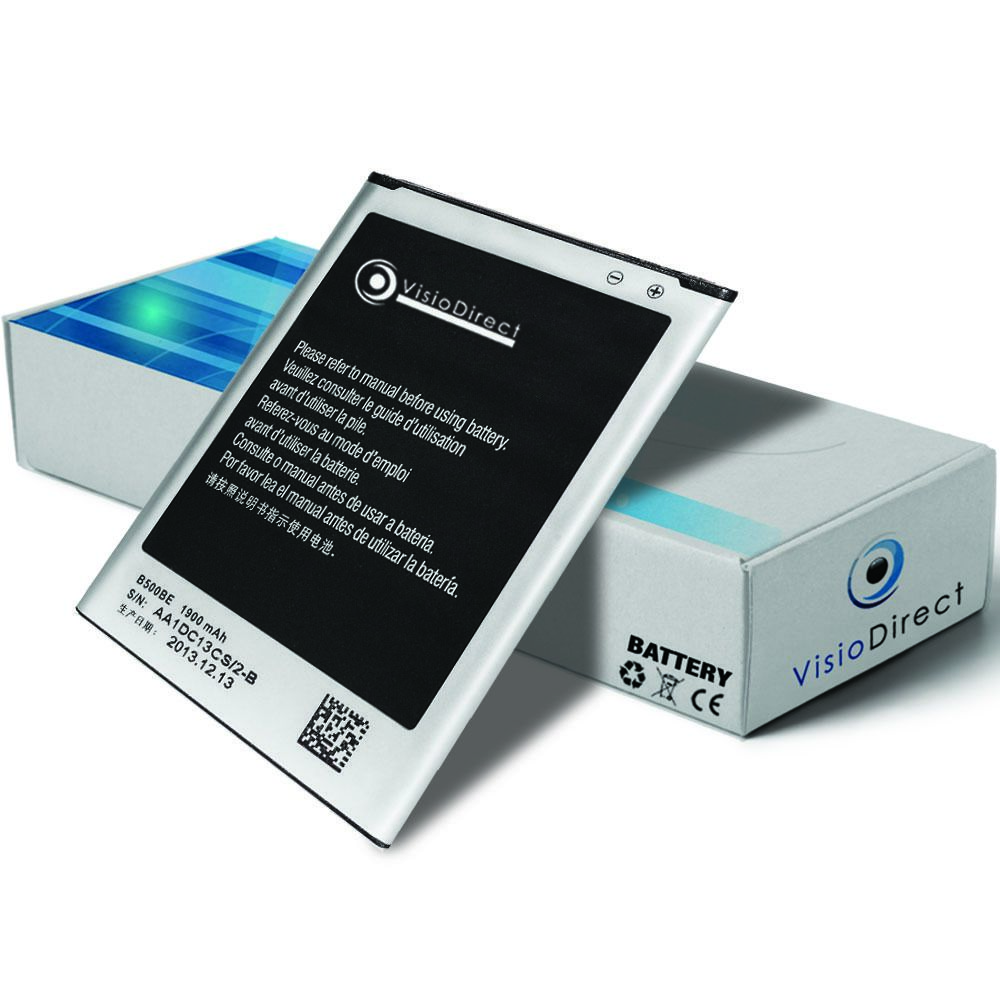 Visiodirect - Batterie interne pour Samsung Galaxy S4 Mini i9195 1900mAh - Autres accessoires smartphone