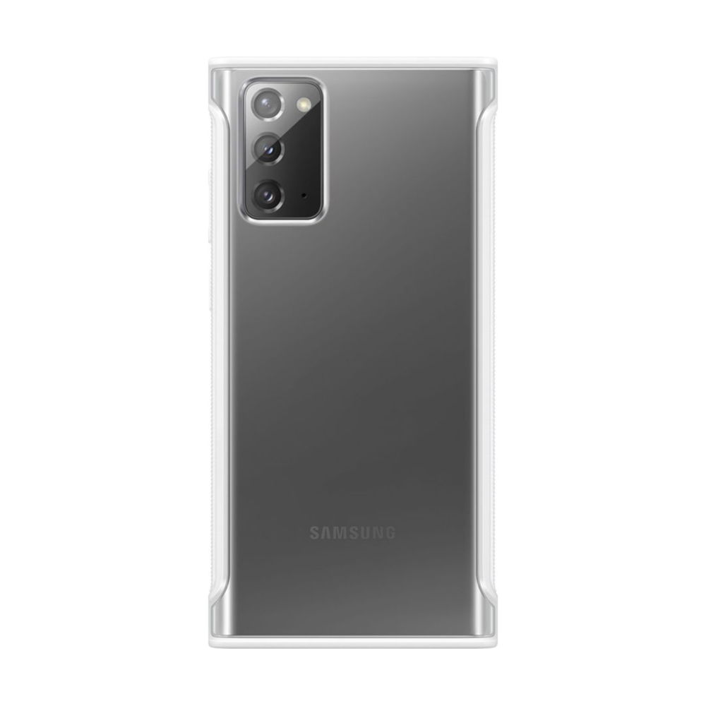 Samsung - Coque transparente renforcée pour Galaxy Note20 - Blanc - Coque, étui smartphone