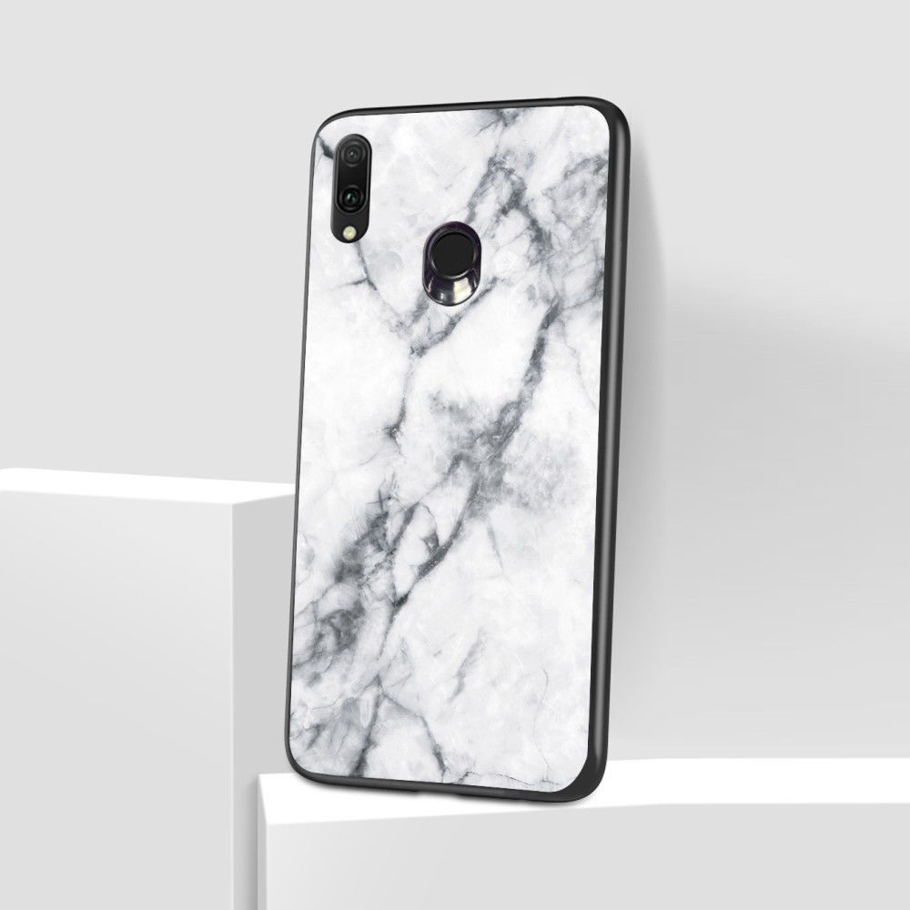 marque generique - Coque en TPU modèle de marbre hybride blanc pour votre Samsung Galaxy A20e - Coque, étui smartphone