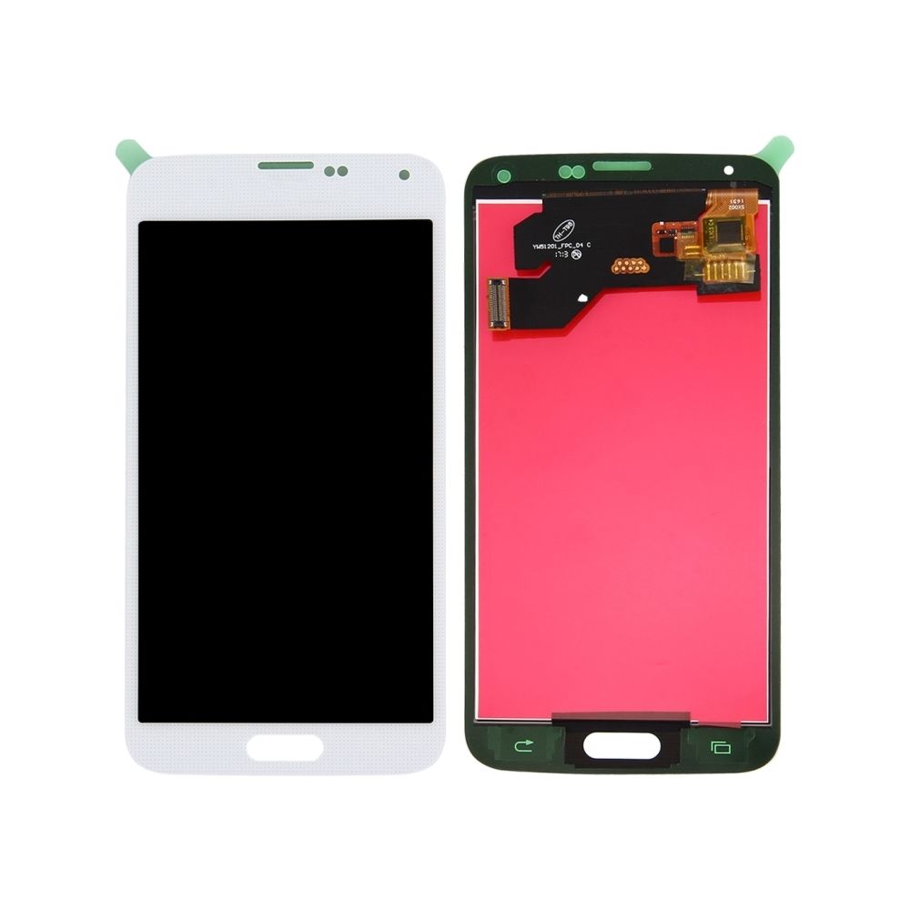 Wewoo - Pour Samsung Galaxy S5 écran blanc LCD + tactile Digitizer Assemblée pièce détachée - Autres accessoires smartphone