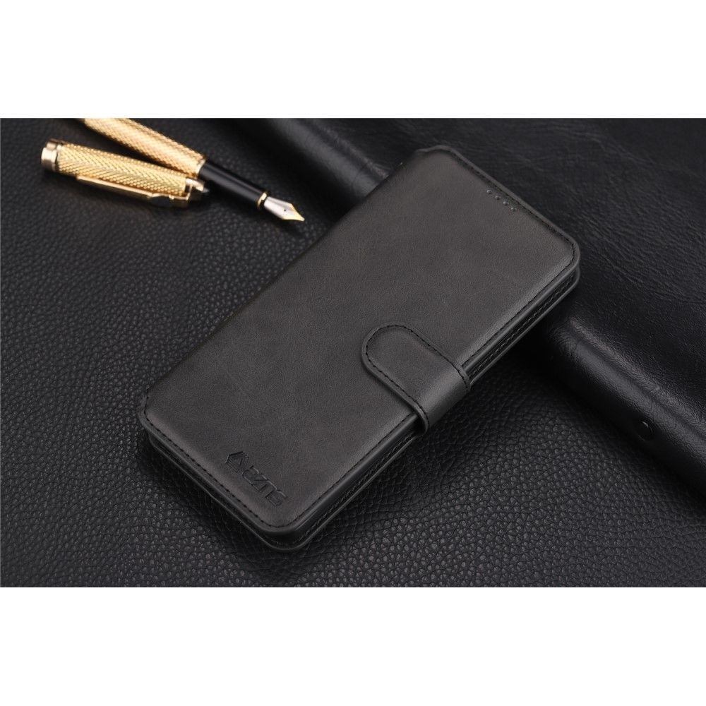 marque generique - Etui en PU avec support couleur noire pour votre Samsung Galaxy S10 - Autres accessoires smartphone