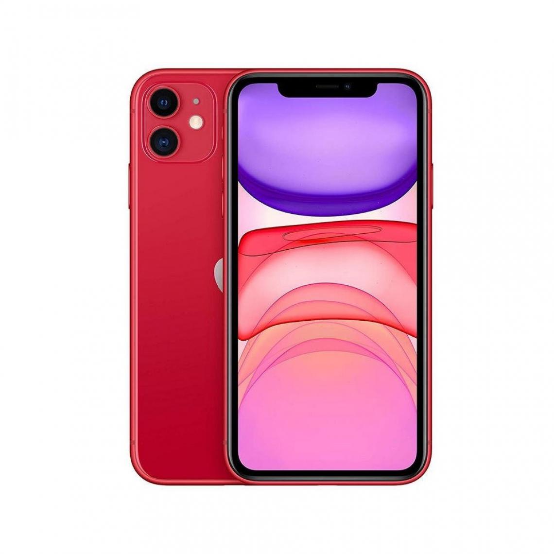 Apple - iPhone 11 64GB, Color (PRODUCT)RED, Batería 3110mAh - iPhone