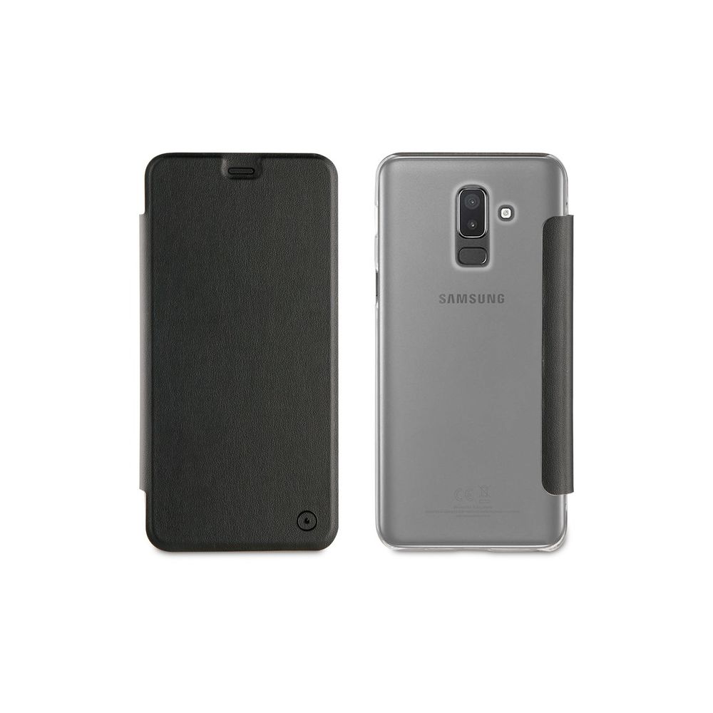 Muvit - Etui Samsung Galaxy J8 2018 folio case noir - Autres accessoires smartphone