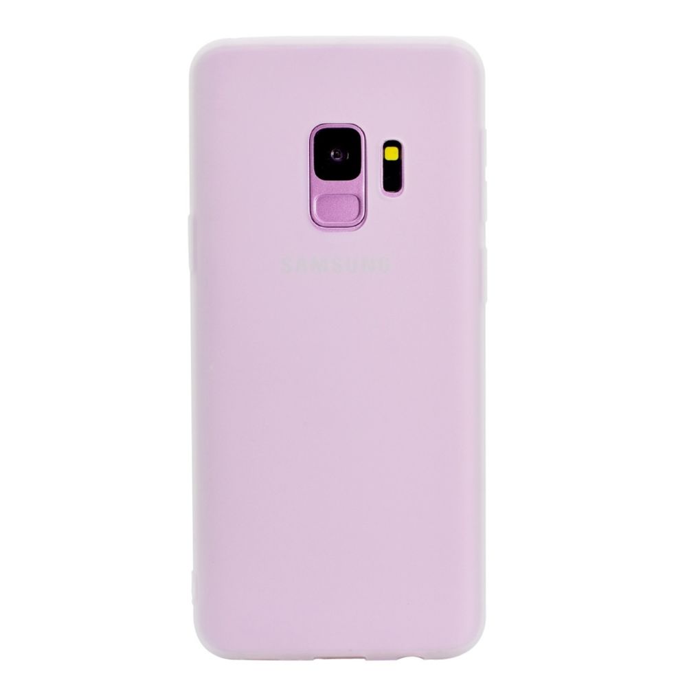Wewoo - Coque Fine Pour en TPU Galaxy S9 Candy Color Blanc - Coque, étui smartphone