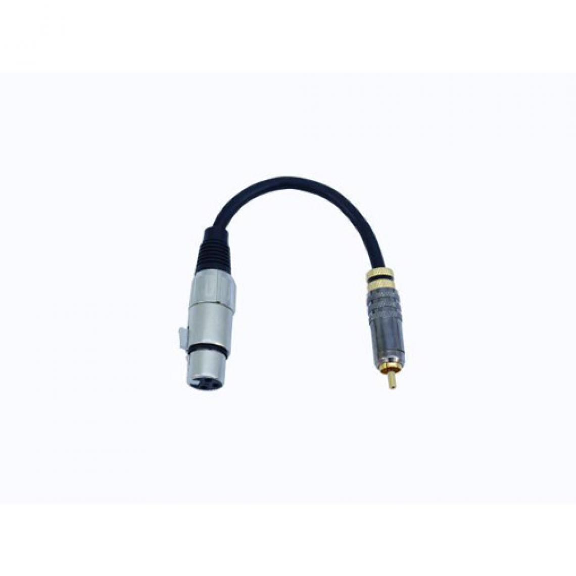 Electronic Star - Câble RCA vers XLR femelle Adaptateur SADC Electronic Star - accessoires cables meubles supports