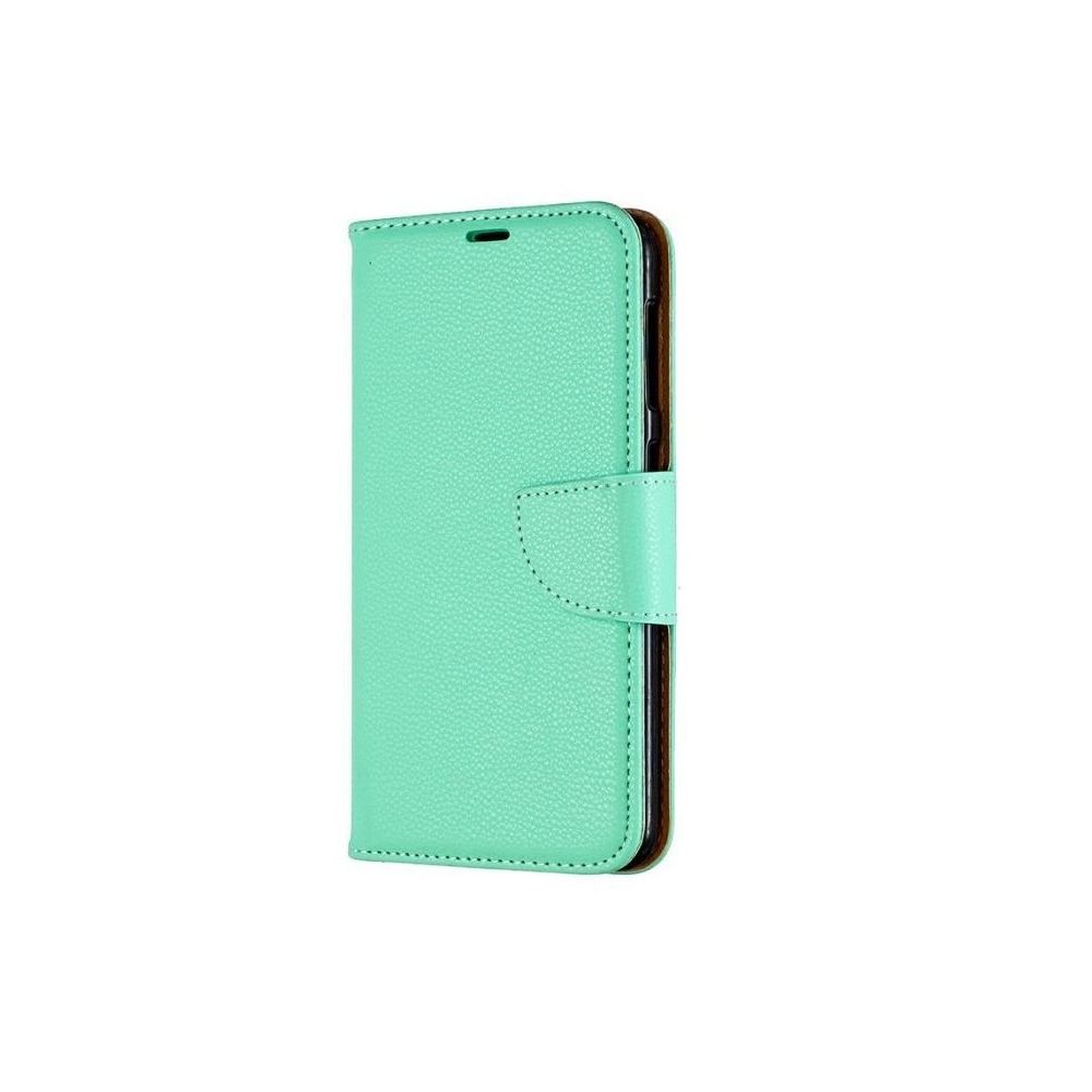 marque generique - Housse Etui Portefeuille Protection Vert Eau pour Samsung Galaxy S20 Lite - Coque, étui smartphone