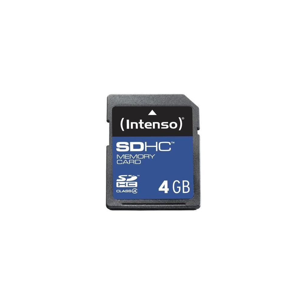 Intenso - Intenso Secure Digital Card SD Class 4 4 GB Memory card - Autres accessoires smartphone