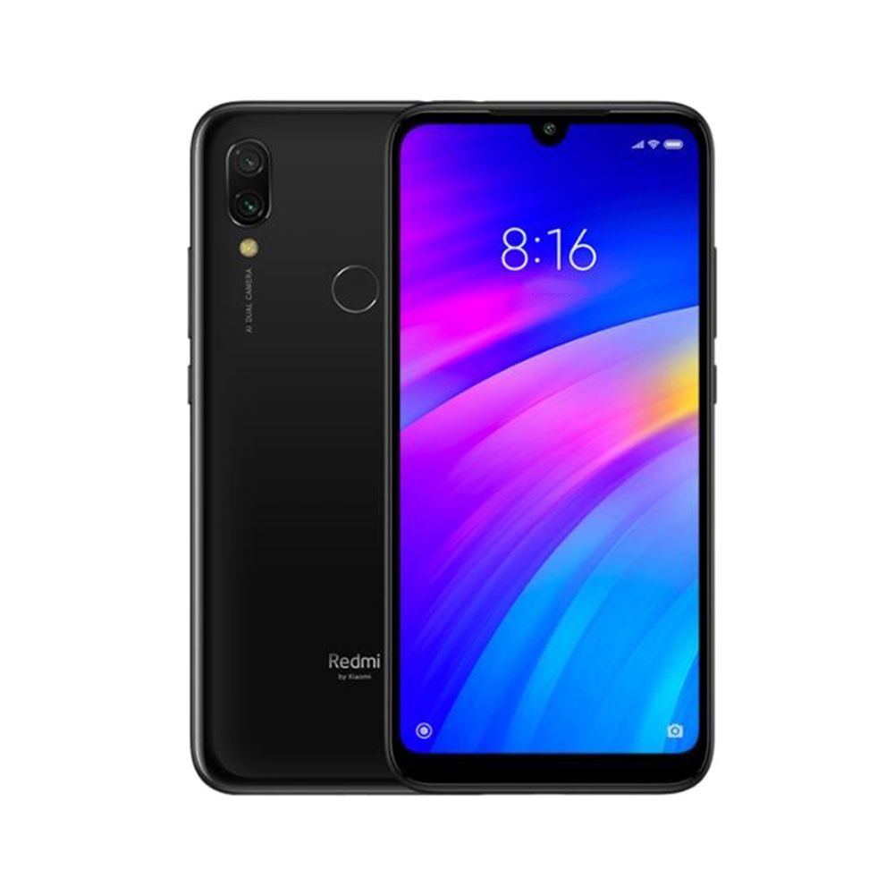 XIAOMI - Redmi 7-6.26 inch -3 Go+64 Go Noir - Smartphone Android