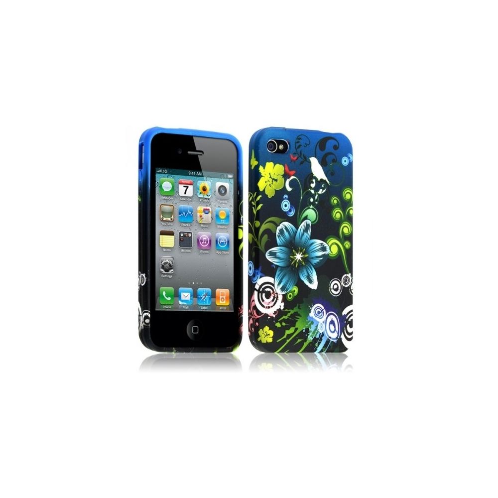 Karylax - Housse Etui Coque pour Apple Iphone 4 / 4S motif HF09 - Autres accessoires smartphone