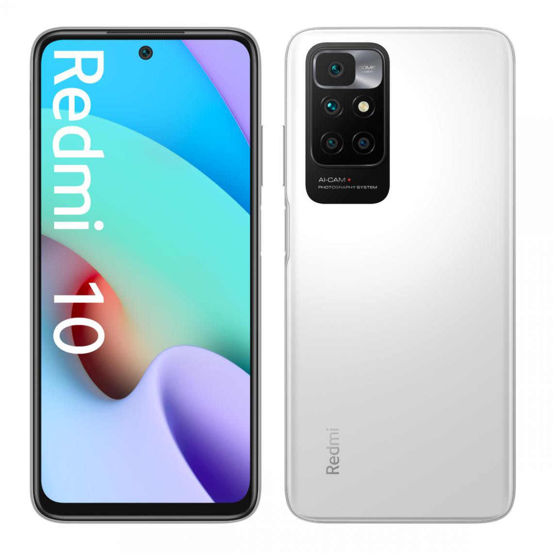 XIAOMI - Redmi 10 - 64Go - Blanc - Smartphone Android