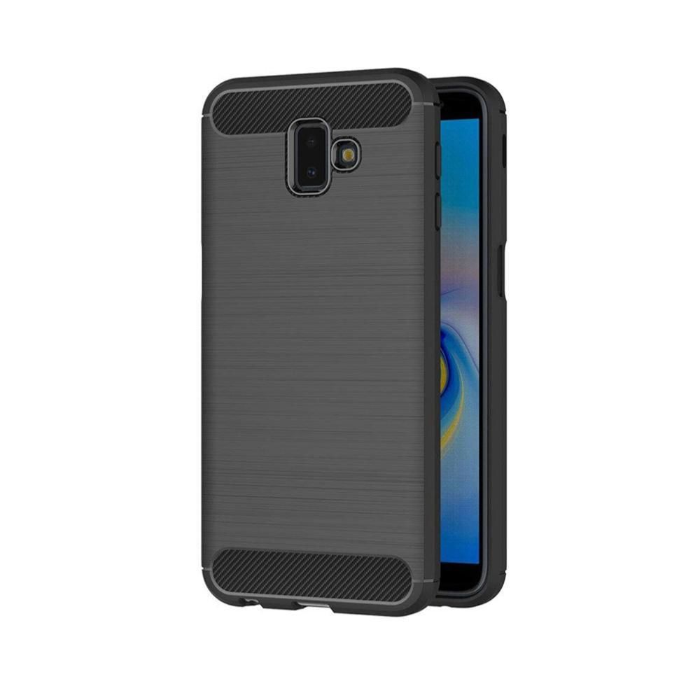 Inexstart - Coque silicone carbone pour Samsung Galaxy J6 Plus - Autres accessoires smartphone