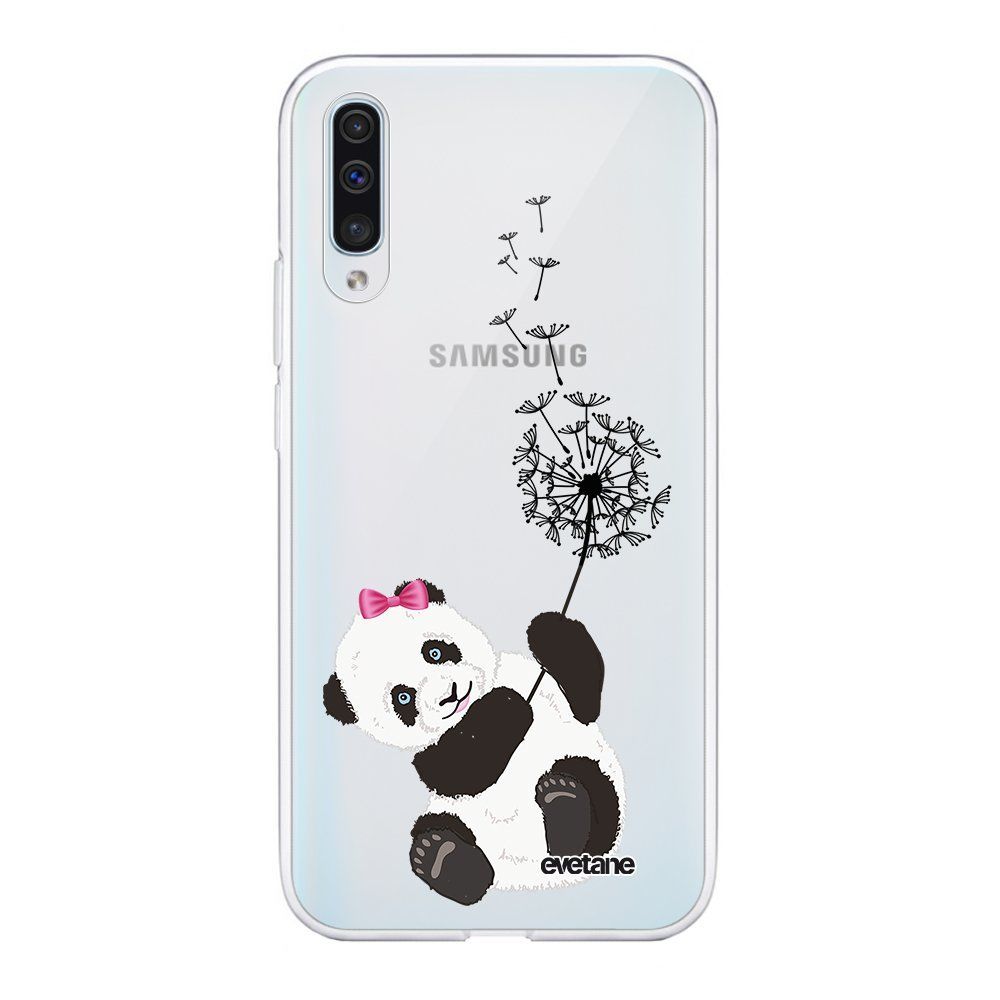 Evetane - Coque Samsung Galaxy A50 360 intégrale transparente Panda Pissenlit Ecriture Tendance Design Evetane. - Coque, étui smartphone